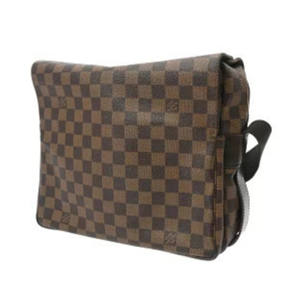 Louis Vuitton Brown Bag Naviglio Damier Canvas Shoulder